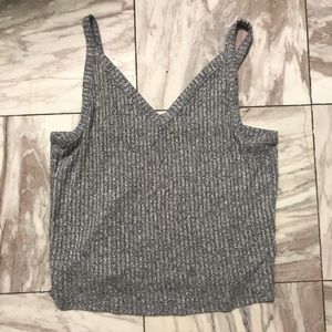 AE plush ribbed tank